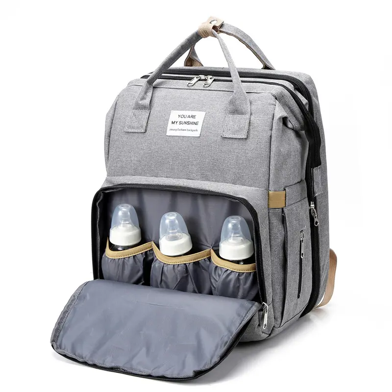 BabyCare 3 en 1 – Pañalera y cambiador portátil.