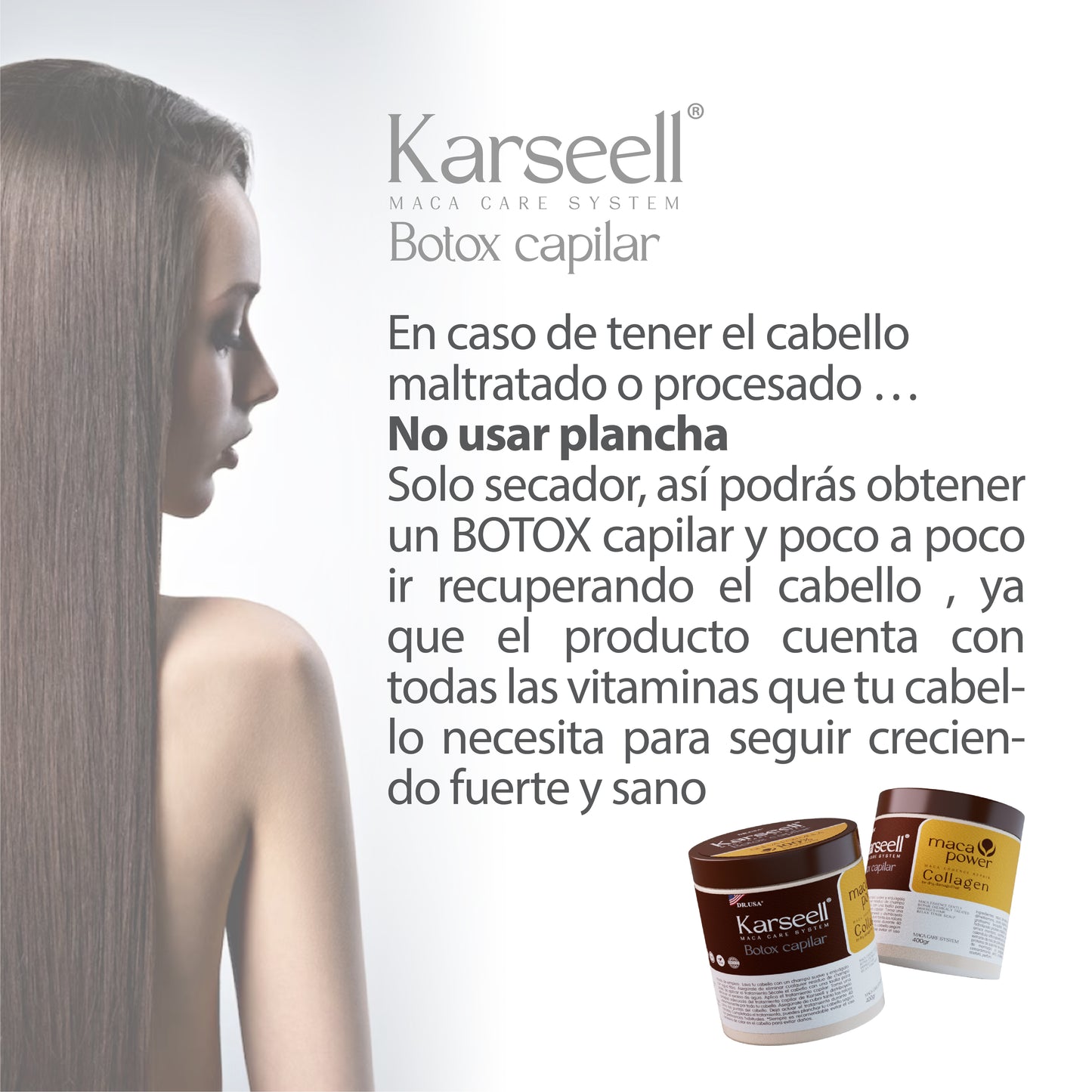 Combo Karseell - Mantén tu cabello alisado✨